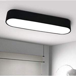 Voxlamp Qadratic Plafonyer Elips 40*16 Cm H:7 36 Watt