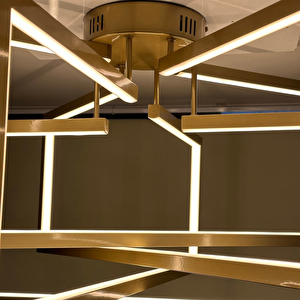 Voxlamp Italo Led Avize Plafonyer 4*(90*32cm) 176 Watt