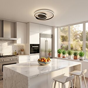 Salto Plafonyer Led Avize Ø50cm 58 Watt