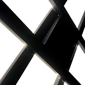 Voxlamp Double Cross Led Aplik 70*70 Cm 36 Watt