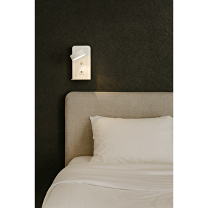 Reading Usb - TYPE C Yatak Başı Led Aplik 24*14 Cm 7 Watt
