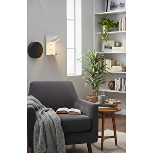 Voxlamp Reading Usb - TYPE C Yatak Başı Led Aplik 24*14 Cm 7 Watt