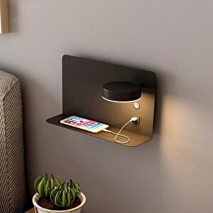 Voxlamp Reading Xl Usb - TYPE C Okuma Led Duvar Aplik 32*19 Cm 7 Watt