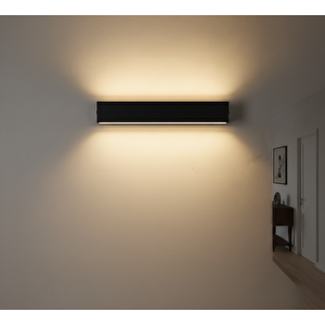 Pusania Endirekt Led Çift Yön Duvar Kanatlı Aplik 100 Cm 18 Watt