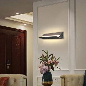 Voxlamp Pusania Endirekt Led Çift Yön Duvar Kanatlı Aplik 100 Cm 18 Watt