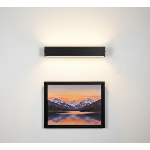 Voxlamp Pusania Endirekt Led Çift Yön Duvar Kanatlı Aplik 100 Cm 18 Watt