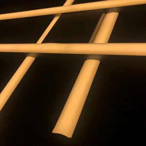 Voxlamp Double Cross Led Aplik Dışa Işık 70*70 Cm 36 Watt