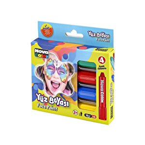 Yüz Boyası 4 Lü Set  Yeni Nesil