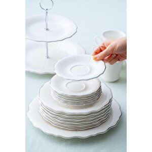 Sinatra 6 Kişilik 20 Parça Brunch Seti - Silver