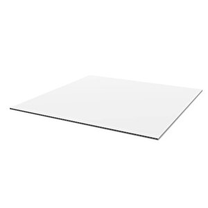 10'lu Pvc Tavan Paneli Düz Beyaz - 59,5x59,5cm
