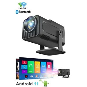 Torima Hy320 Mini Siyah Taşınabilir Sinema Projektörü Ev Sineması Bluetooth Android Projeksiyon