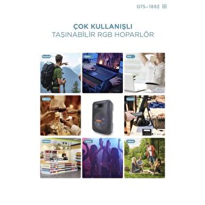 Torima Gts-1882 Mikrofonlu Bluetooth Hoparlör