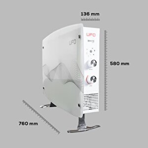 Ufo Hibrit Isıtıcı Konvektör Smart 1000w-2000w