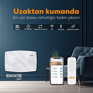 Ufo Hibrit Isıtıcı Konvektör Smart 1000w-2000w