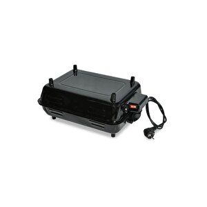 Tel Rezistanslı Elektrikli Emaye Izgara Mangal Barbekü Büyük Boy