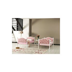 Melis 90x200 Yatak Ölçülü Genç Çocuk Odası Metal Ranza