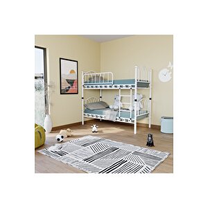 Bella 90x190 Yatak Ölçülü Genç Çocuk Odası Metal Ranza
