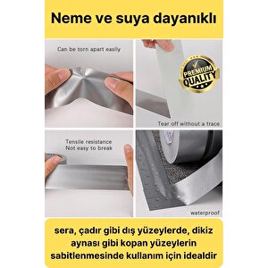 Çok Amaçlı Su Geçirmez Sızdırmaz Dayanıklı Boru Çatlak Onarım İzolasyon Siyah Tamir Bandı 48mm 10mt
