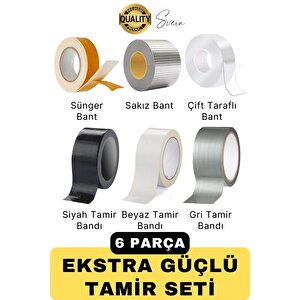Premium Ekstra Güçlü Sızdırmaz Su Geçirmez Mutfak Lavabo Kenar Tamir Bandı Sakız Bant Çift Taraflı