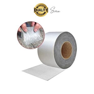 72 Mm X 2 Mt Su Geçirmez Sızdırmaz Çatı Boru Dayanıklı Çamur Sakız Bant Alüminyum Tamir Bandı
