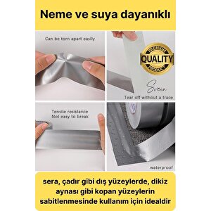 Premium Ekstra Güçlü Sızdırmaz Su Geçirmez Mutfak Lavabo Kenar Tamir Bandı Sakız Bant Çift Taraflı