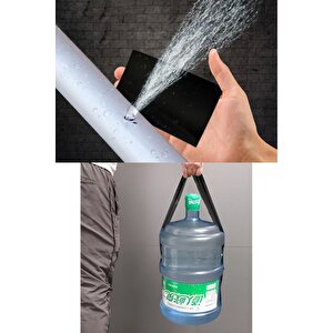 Çok Amaçlı 3'lü Set Siyah Beyaz Gri Dayanıklı İzolasyon Gri Tamir Bandı 48 Mm 10 Mt 1 Adet