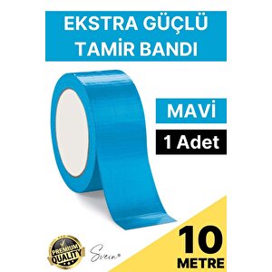 1 Adet 10 Mt Mavi Tamir Takviye Kapatıcı Güçlü Onarım Bandı Su Geçirmez Sızdırmaz Dayanıklı Çatlak