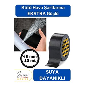 Çok Amaçlı Su Geçirmez Sızdırmaz Dayanıklı İzolasyon Kapı Pencere Tamir Bandı 48 Mm 10 Mt 1 Adet