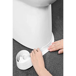 Su Sızdırmaz Geçirmez Lavabo Tezgah Küvet Duş Banyo Mutfak Pencere İzolasyon Şerit Bant 3,2 M X 38mm