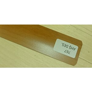 Gülsem Dekor Kahve Ahşap  Görünümlü Metal Jaluzi 25 Mm 100x100 cm