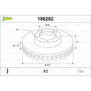 Ön Fren Aynasi Astra F-vectra A-corsa B-ascona C-aveo-kalos 03 13 256x20x4dlxhavali 569010-93182285