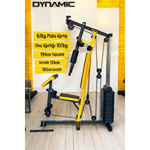Dynamic 1001 Pro Tekli̇ Ağirlik İstasyonu (67kg Plaka Ağirliği)