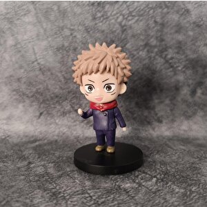 Anime Figür Jujutsu Kaisen Yuji Itadori 9 Cm Karakter Figür Oyuncak Biblo