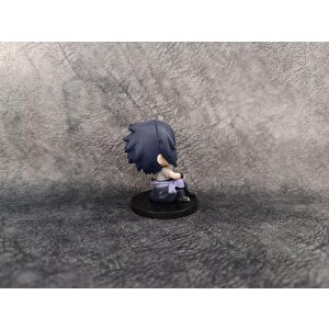 Anime Figür Naruto Sasuke 6 Cm Karakter Mini Figür Oyuncak Biblo