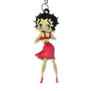 Hdmarketim Sevimli Betty Boop Figürlü Anahtarlık 5952