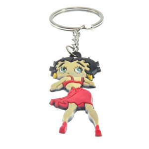 Hdmarketim Sevimli Betty Boop Figürlü Anahtarlık 5952