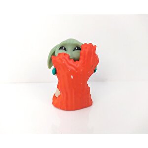 Star Wars Baby Yoda Karakter Mini Figür Oyuncak 6cm 12044