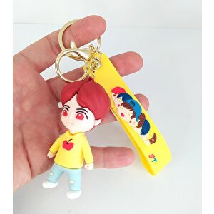 Bts Jungkook Figür Silikon Anahtarlık Çanta Süsü Oyuncak 12401
