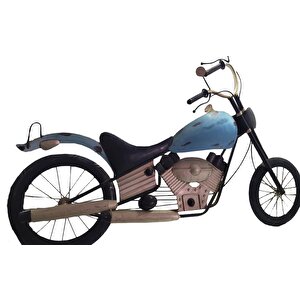 Tablo Pano Metal Motor Motorsiklet Duvar Bahçe Okul Kreş Ofis Dekor