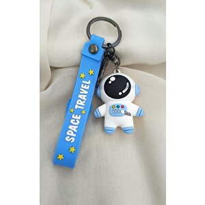 Anahtarlık Astronot Space Araba Çanta Cüzdan Süsü