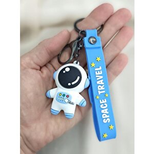 Anahtarlık Astronot Space Araba Çanta Cüzdan Süsü