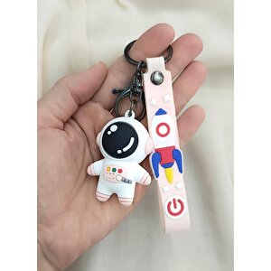 Anahtarlık Astronot Space Araba Çanta Cüzdan Süsü
