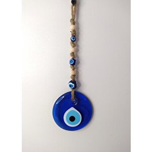 Cam Nazar Kötü Göz Kovucu Hand Made Ağaç Duvar Dekorasyonu Hasır Nazarlık Duvar Ağaç Ev Süsü
