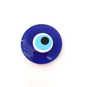 Deli̇ksi̇z Nazar Boncuğu 1 Adet 5 Cm Cam Nazarlik El İşi̇ Süsleme Dekorati̇f Nazar