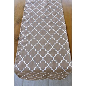 Sütlü Kahve Runner 40x140 Cm