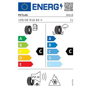 195/45 R16 Tl 84v Reinf. Multi Action Pt565 Dört Mevsim Lastiği (üretim Tarihi:2024)