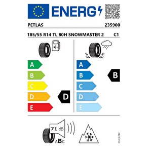185/55 R14 Tl 80h Snowmaster 2 Kış Lastiği (üretim Tarihi:2024)