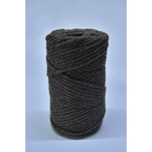Makrome Ip Kahverengi 250 Gr 3 Mm