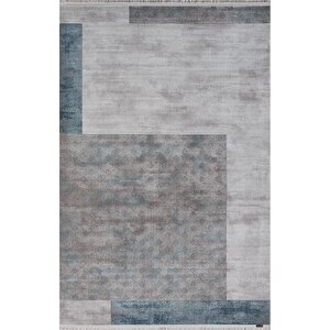 Trend Tr002m Gri Akrilik Pamuk Yumuşak Modern Mutfak Yatak Odası Salon Oturma Odası Halısı 76x150 cm