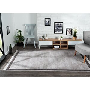 Trend 4103 Akrilik Pamuk Yumuşak Modern Mutfak Yatak Odası Salon Oturma Halısı 76x150 cm